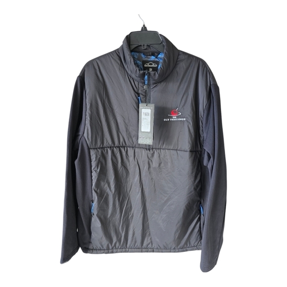 Sun Mountain Thermal Windbreaker Jacket XL Men Black Golf Colter Pipesak New - Picture 1 of 16